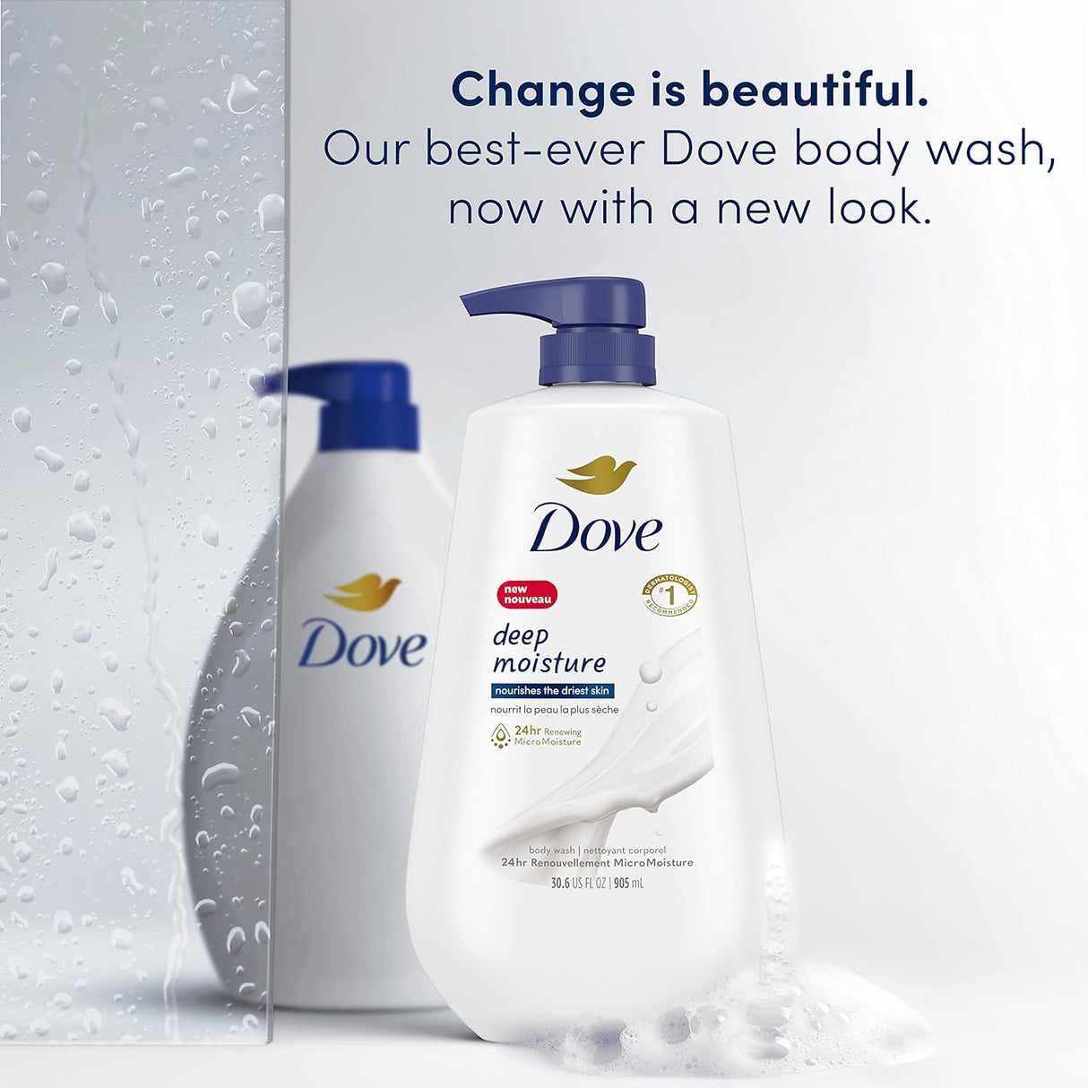 Dove Cucumber and Green Tea Sensitive Skin Body Wash - Vamzn#