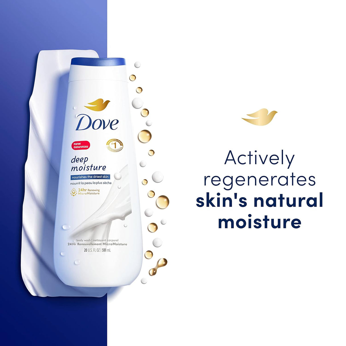 Dove Cucumber and Green Tea Sensitive Skin Body Wash - Vamzn#