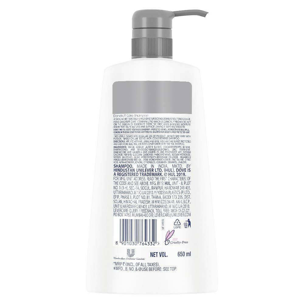Dove Dandruff Care Shampoo - 340 ml, 650 ml - Vamzn#