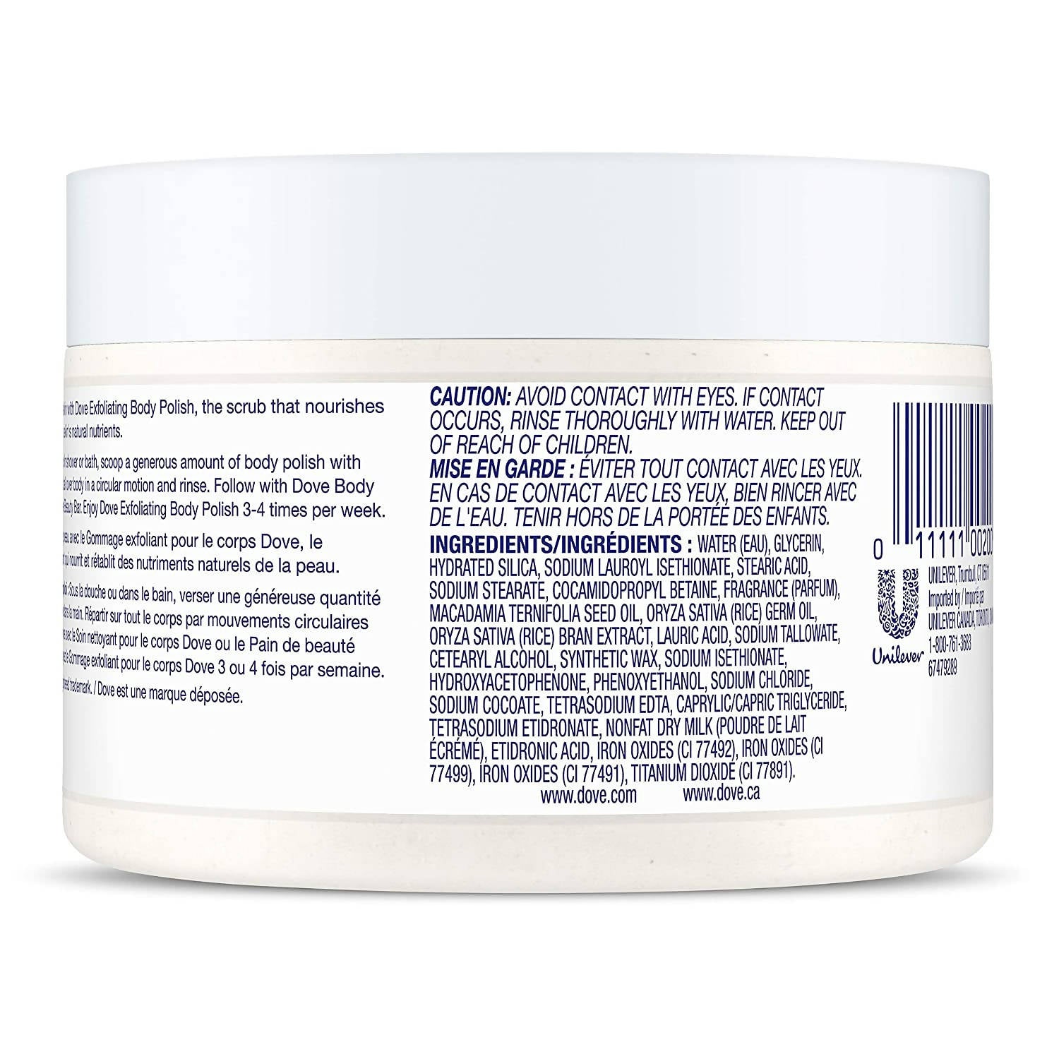 Dove Exfoliating Body Polish Scrub - Vamzn#