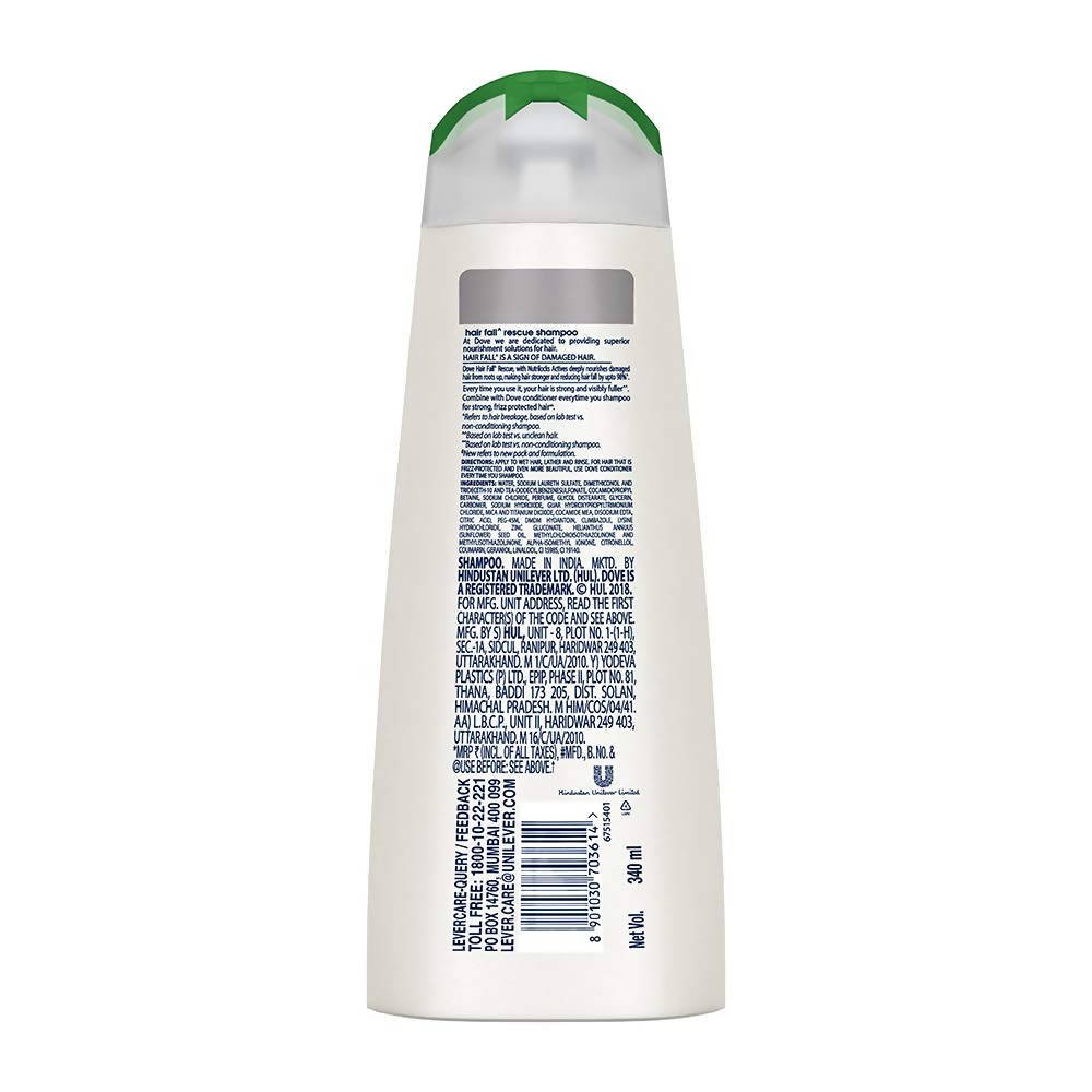 Dove Hair Fall Rescue Shampoo For Weak Hair Prone To Hairfall - Vamzn#