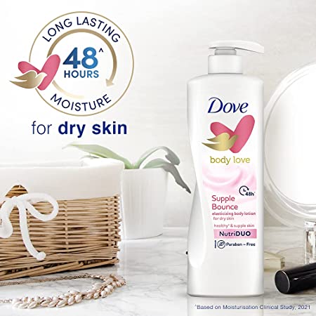 Dove Nourishing Body Care Supple Bounce elasticizing body lotion - Vamzn#