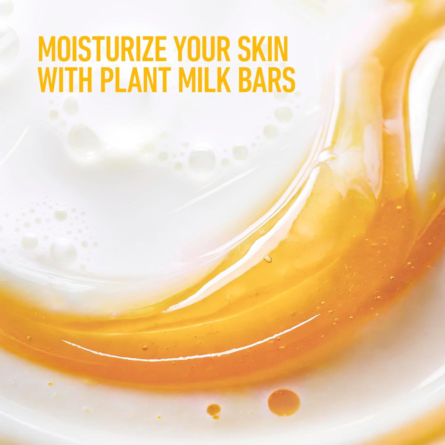 Dove Plant Milk Cleansing Bar Soap Turmeric Milk & Lemon Drop Glow Booster 4 Count, No Sulfate Cleansers or Parabens, 98% Biodegradable Formula 5 oz - Vamzn#