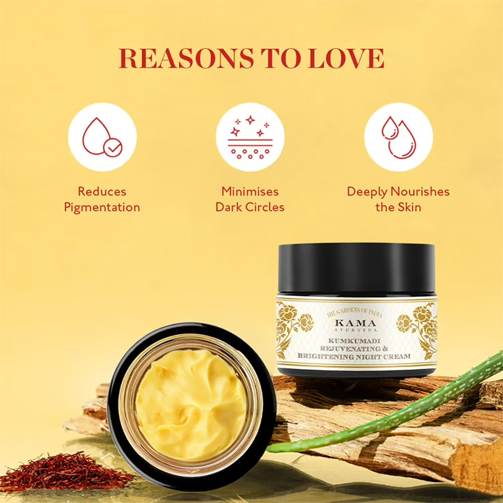 Kama Ayurveda Rejuvenating & Brightening Ayurvedic Night Cream