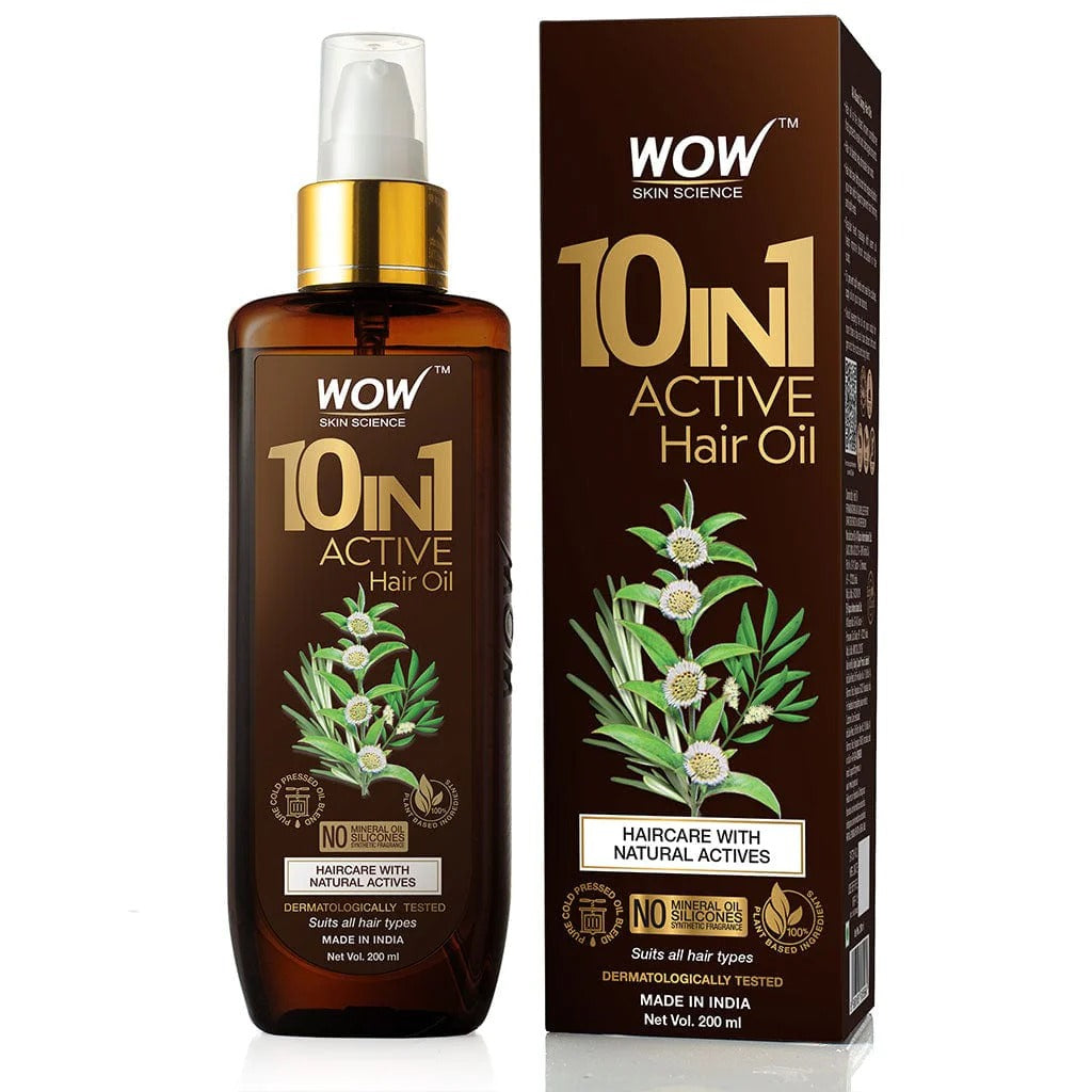 Wow Skin Science 10 In 1 Miracle Hair Oil