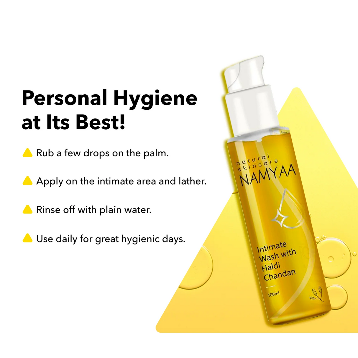 Namyaa Haldi Chandan Intimate Hygiene Wash