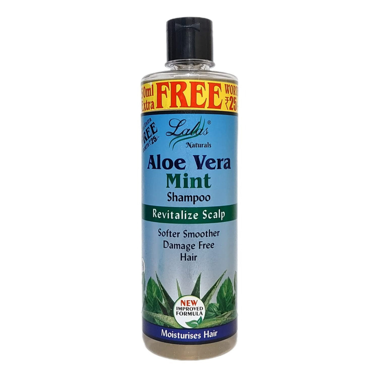Lalas Naturals mild Repair Shampoo With Aloe Vera & Mint