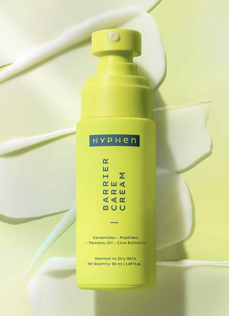 Hyphen By Kriti Sanon Barrier Care Cream For Dry Skin With Ceramide, Tamanu Oil, CICA Extracts, Instant Skin Hydration