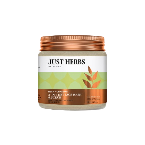 Just Herbs Aglow Neem & Chandan Skin Purifying Face Cleanser