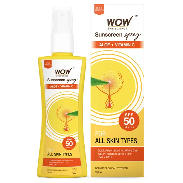 Wow Skin Science UV Sunscreen Spray SPF 50