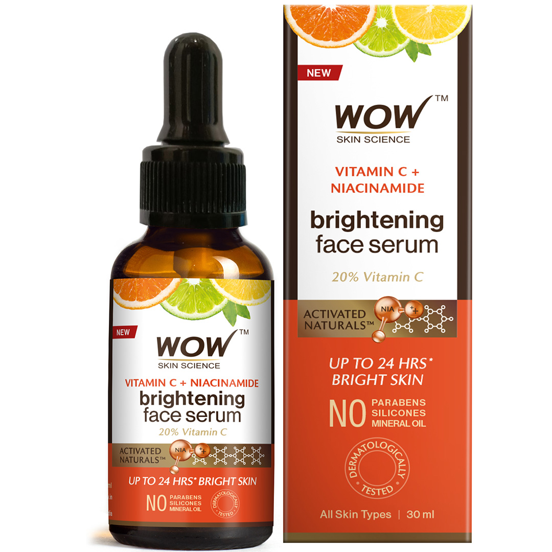 Wow Skin Science Vitamin C & Niacinamide Brightening Face Serum