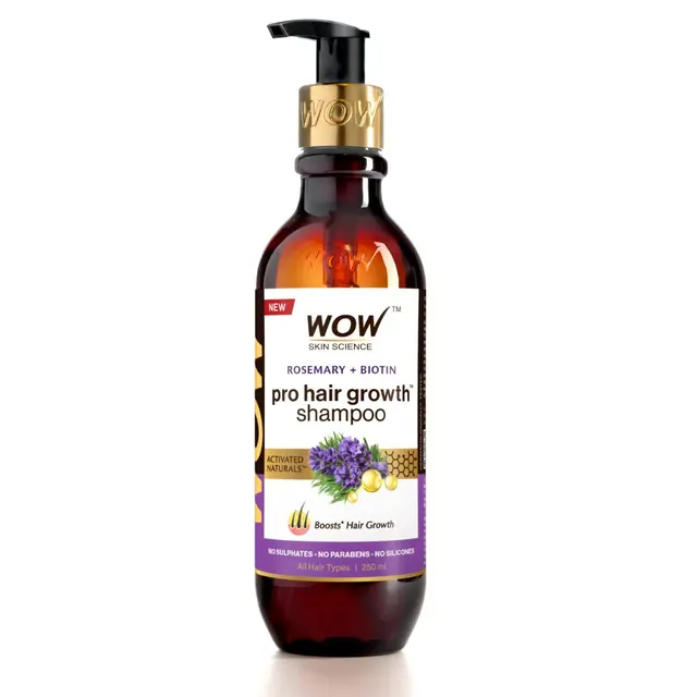 Wow Skin Science Rosemary With Biotin Hair Growth Shampoo