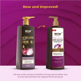 Wow Skin Science Onion & Collagen Anti Hairfall Shampoo For Strenghtens Roots & Prevents Hair Breakage