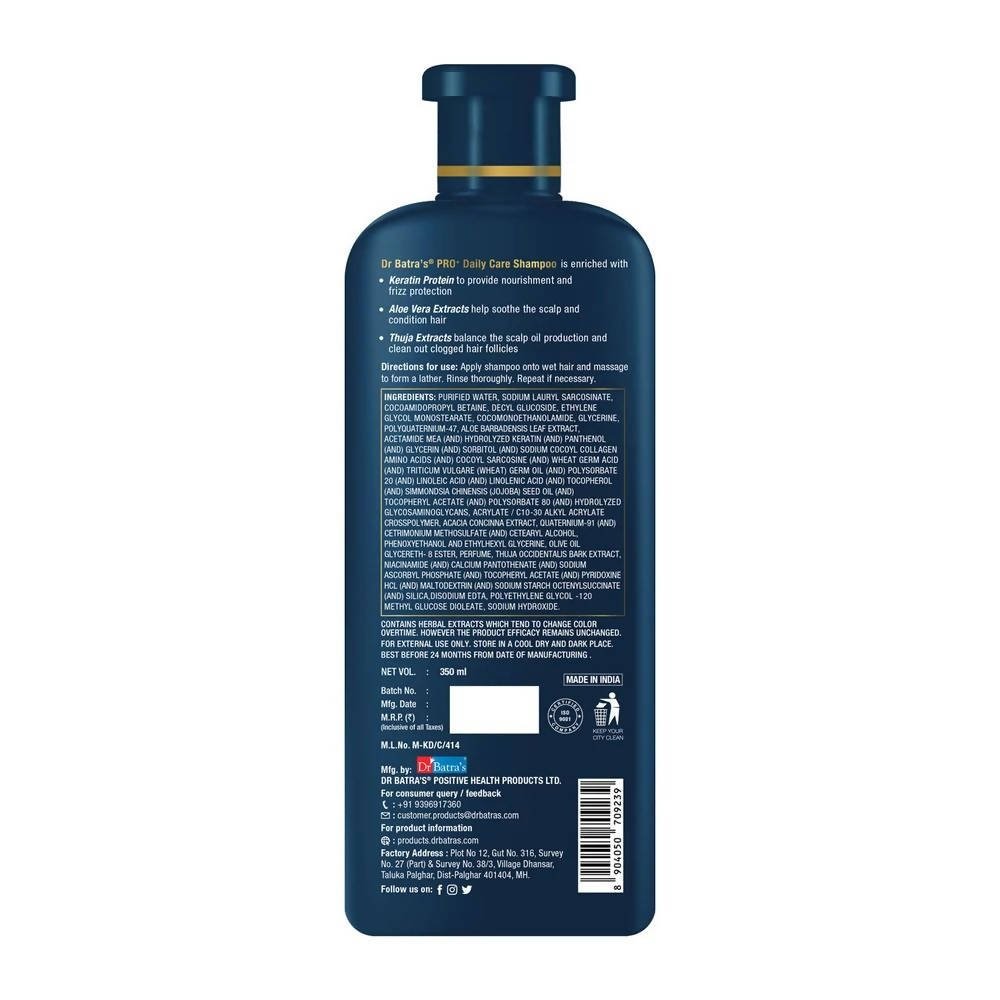 Dr. Batra's Pro+ Daily Care Shampoo - Vamzn#