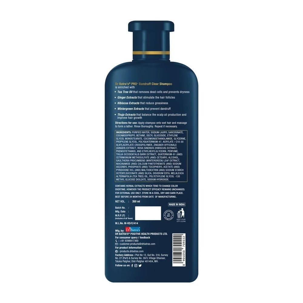 Dr. Batra's Pro+ Dandruff Clear Shampoo - Vamzn#