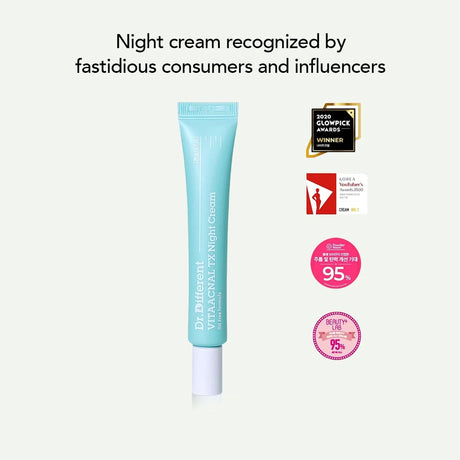 Dr. Different VITAACNAL TX Night Cream (0.1% Retinal) - Vamzn#