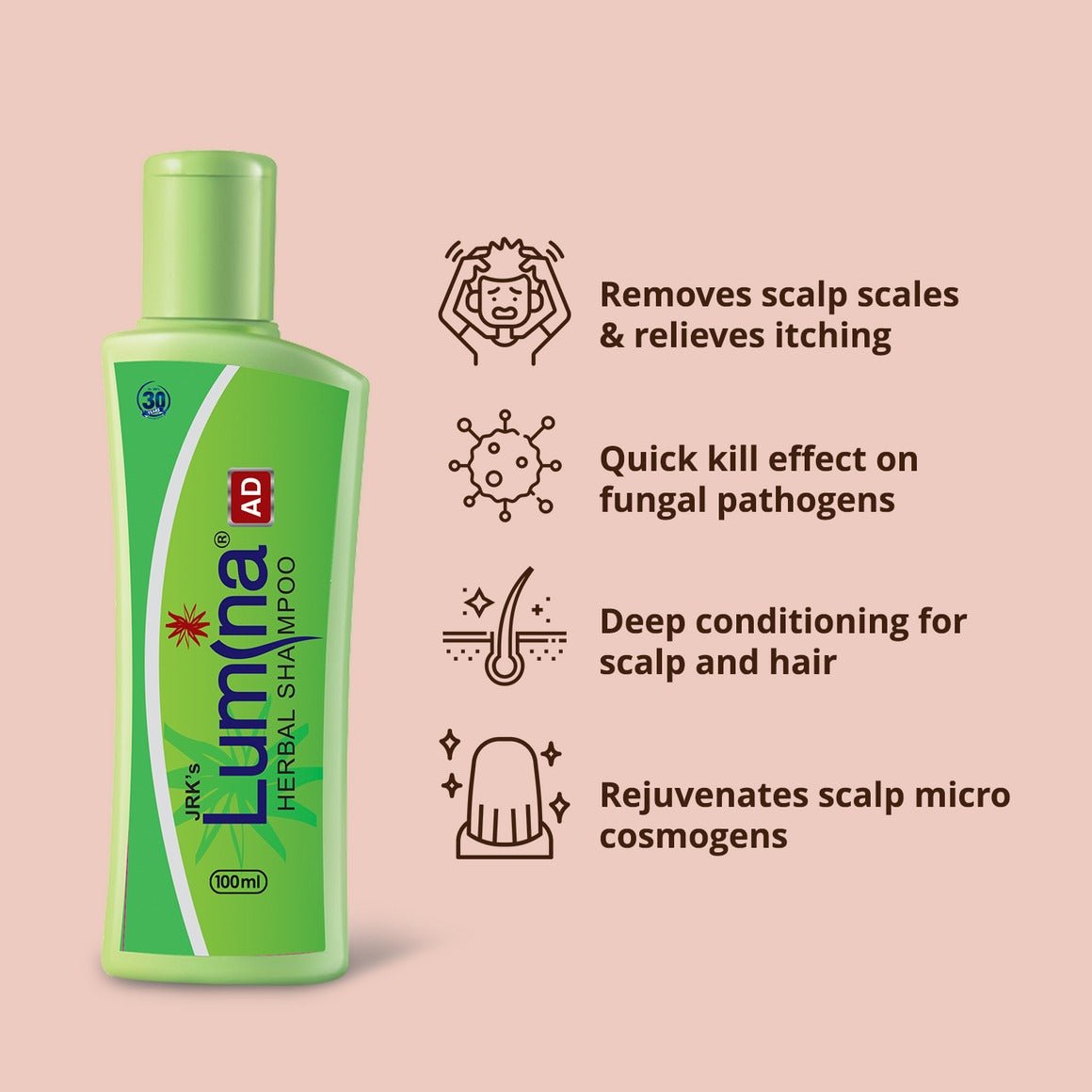 Dr. Jrk's Lumina Herbal Shampoo - Vamzn#