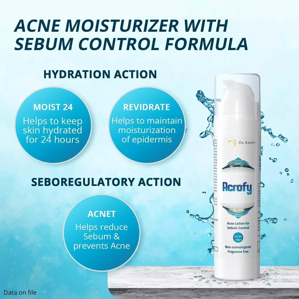Dr. Reddy's Acrofy Moisturizer for Acne Prone Skin - Vamzn#