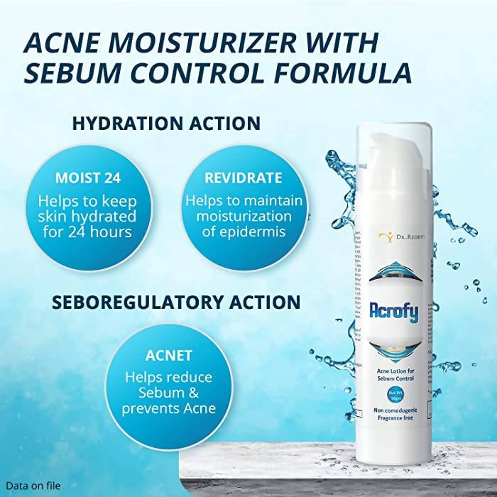 Dr. Reddy's Acrofy Moisturizer for Acne Prone Skin - Vamzn#