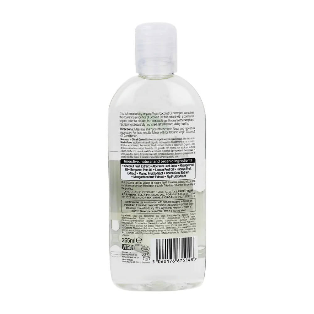 Dr.Organic Virgin Coconut Oil Shampoo - Vamzn#