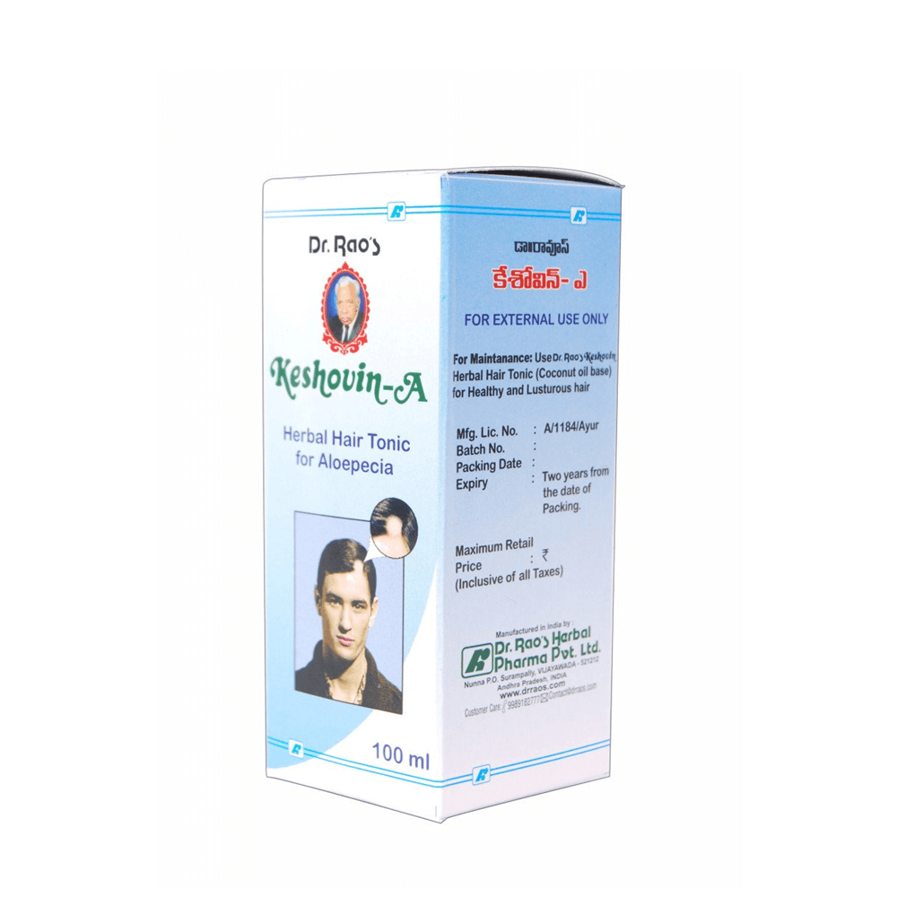 Dr.Rao's Keshovin - A Herbal Hair Oil - Vamzn#