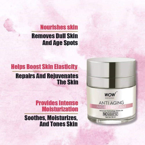 Wow Skin Science Anti Aging Night Cream