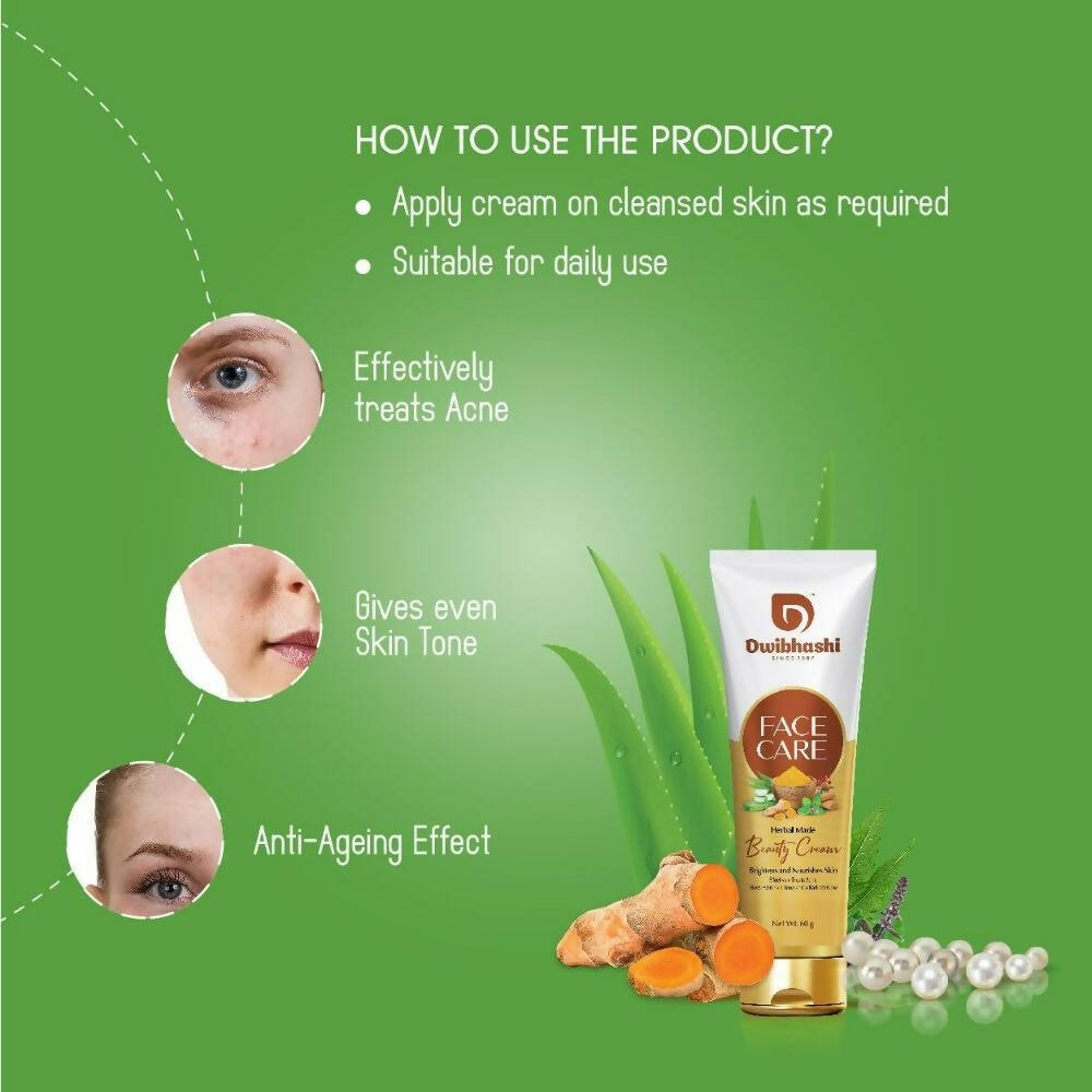 Dwibhashi Herbal Face Cream - Vamzn#