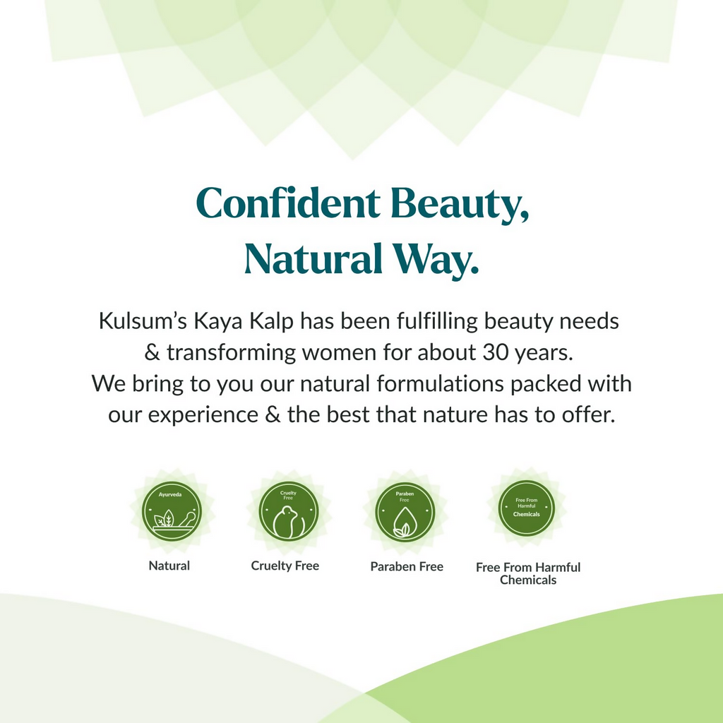 Kulsum's Kaya Kalp Mask One Face Mask For Anti-Wrinkle