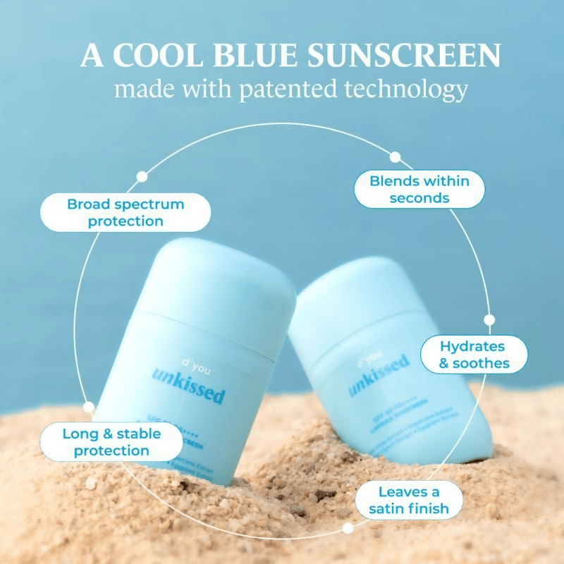 d'you Unkissed Serum Sunscreen SPF 50 & PA++++ - Vamzn#