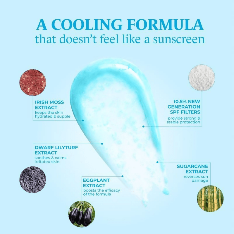 d'you Unkissed Serum Sunscreen SPF 50 & PA++++ - Vamzn#