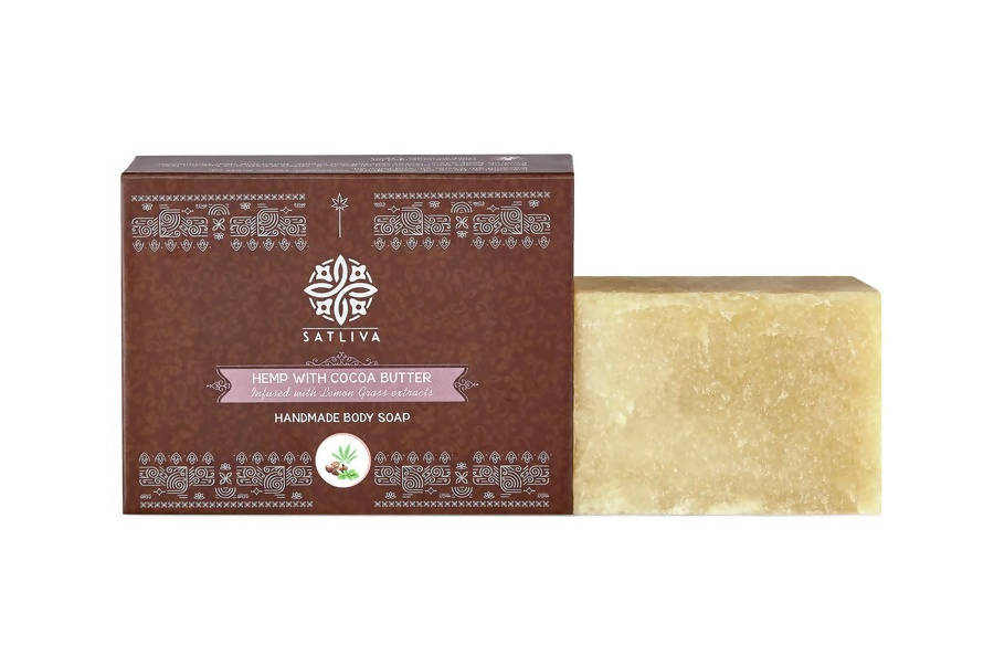 Satliva Hemp with Cocoa Butter & Essential Oil Body Soap