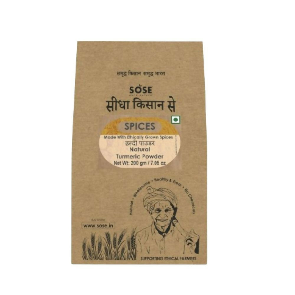 Gir Sidha Kisan Se Natural Turmeric Powder (Haldi)