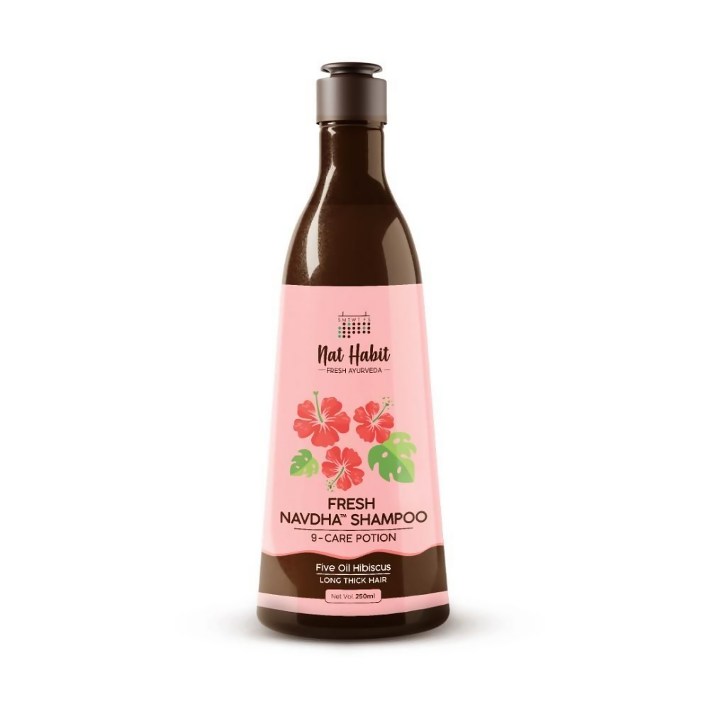 Nat Habit Five Oil Hibiscus Navdha Shampoo