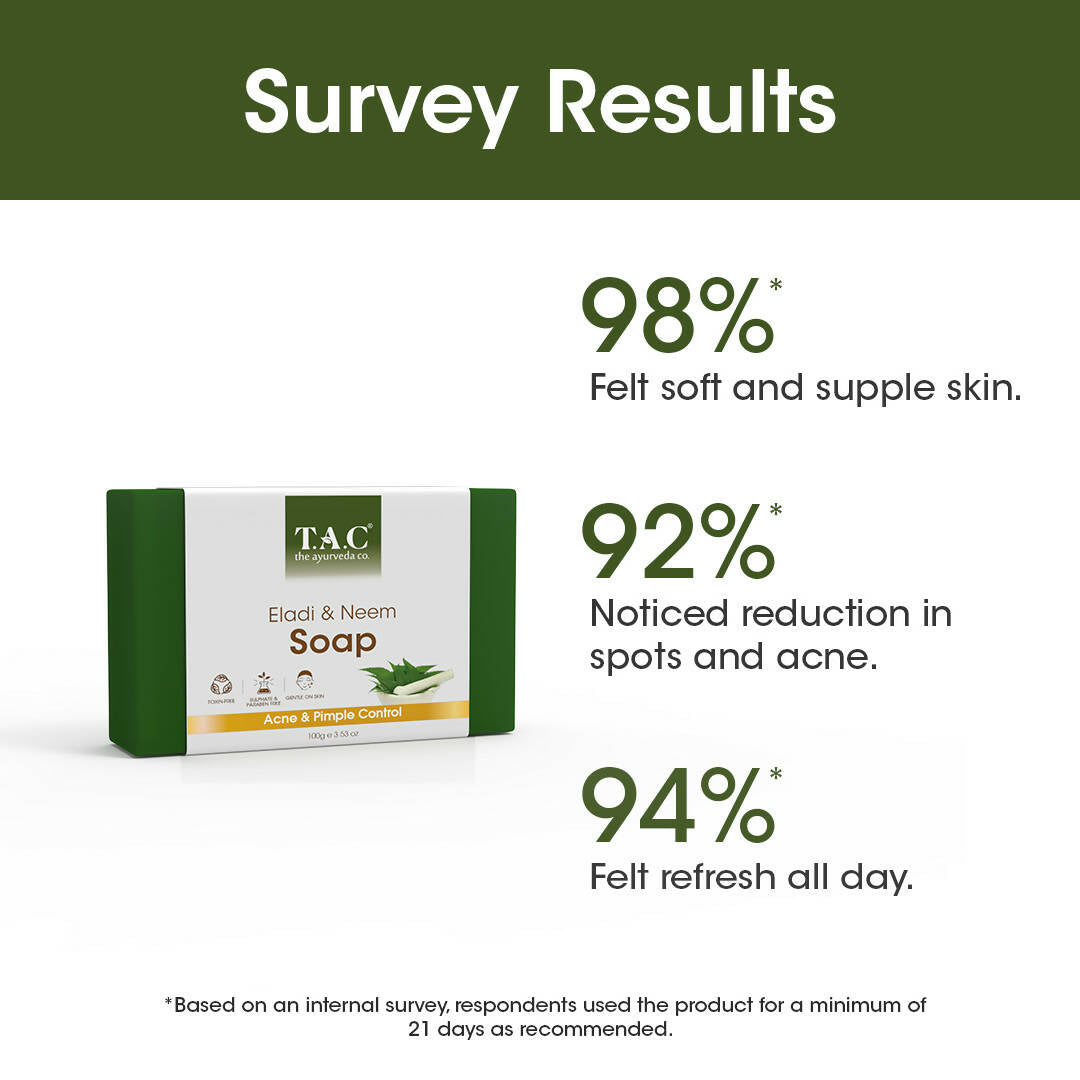 TAC - The Ayurveda Co. Eladi & Neem Soap