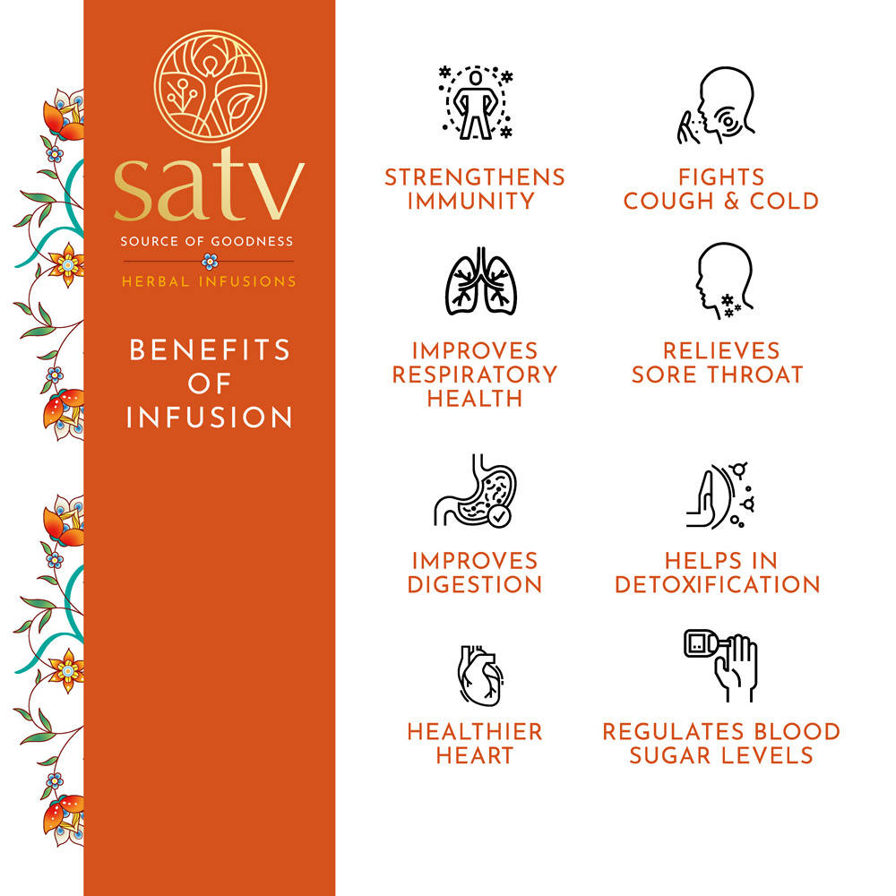 Satv Immunity Herbal Infusion Tea Loose