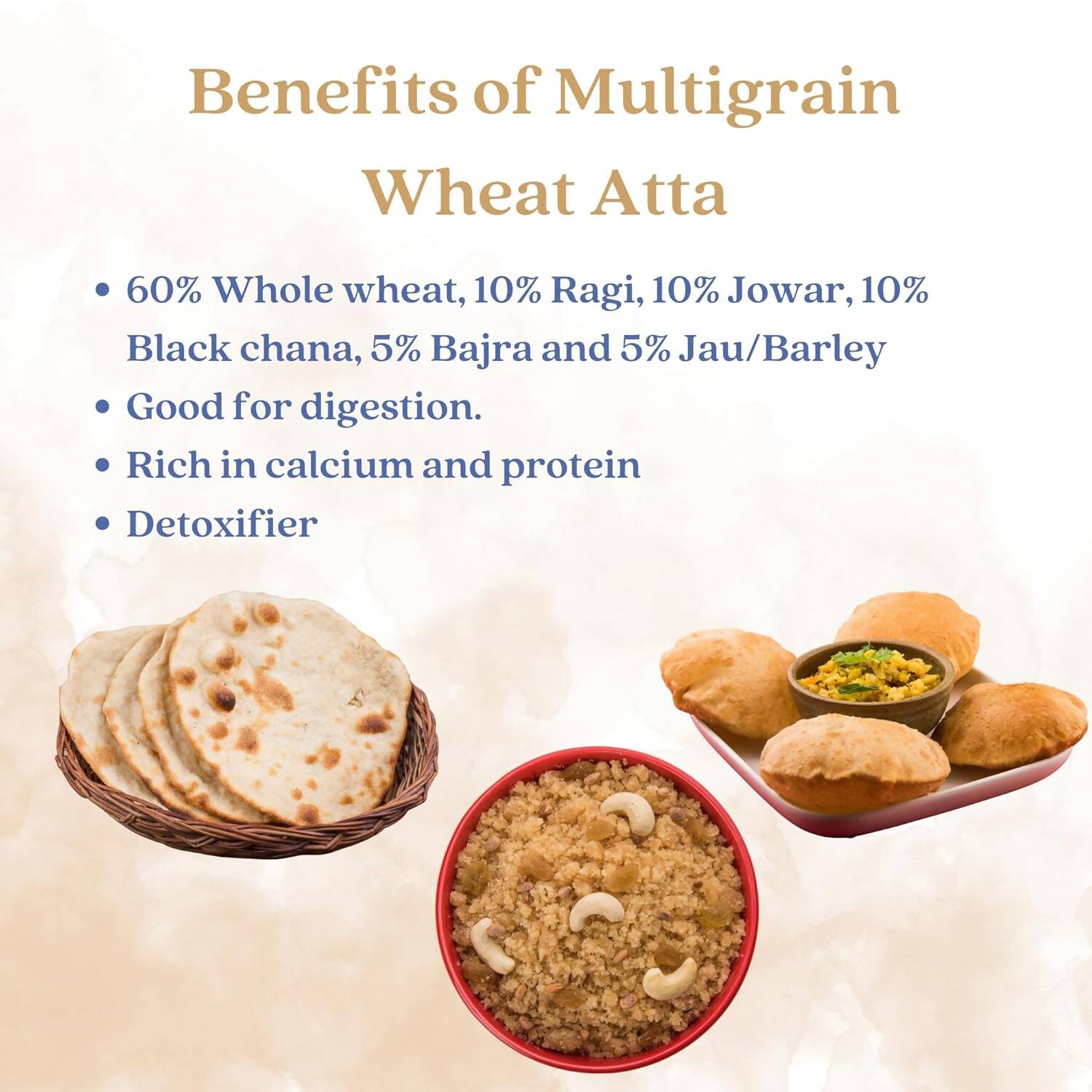 Earthen Story Certified Organic Multigrain Flour - Vamzn#