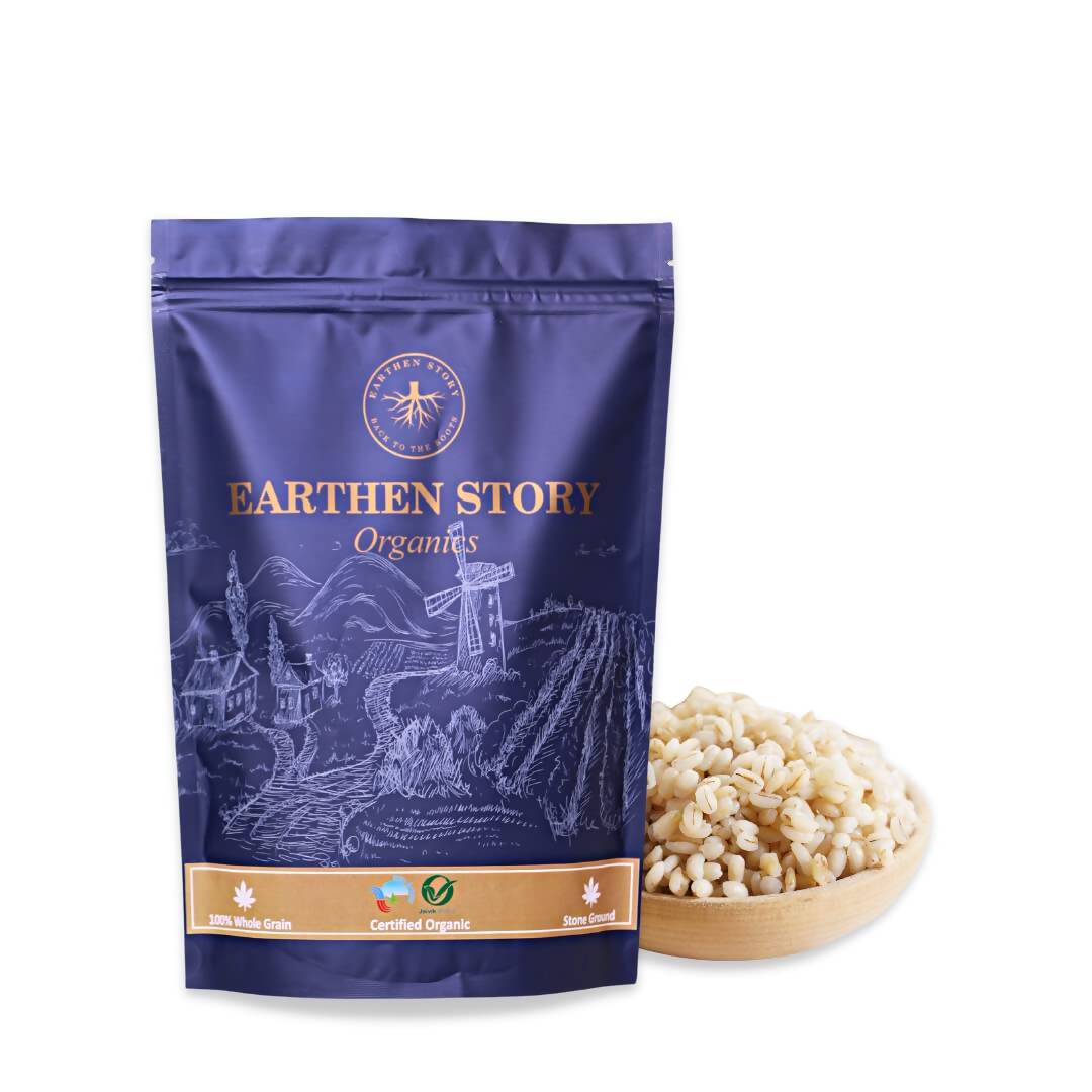 Earthen Story Certified Organic Pearl Barley Flour - Vamzn#