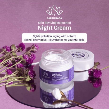 Earthraga Skin Reviving Bakuchiol Night Cream - Vamzn#