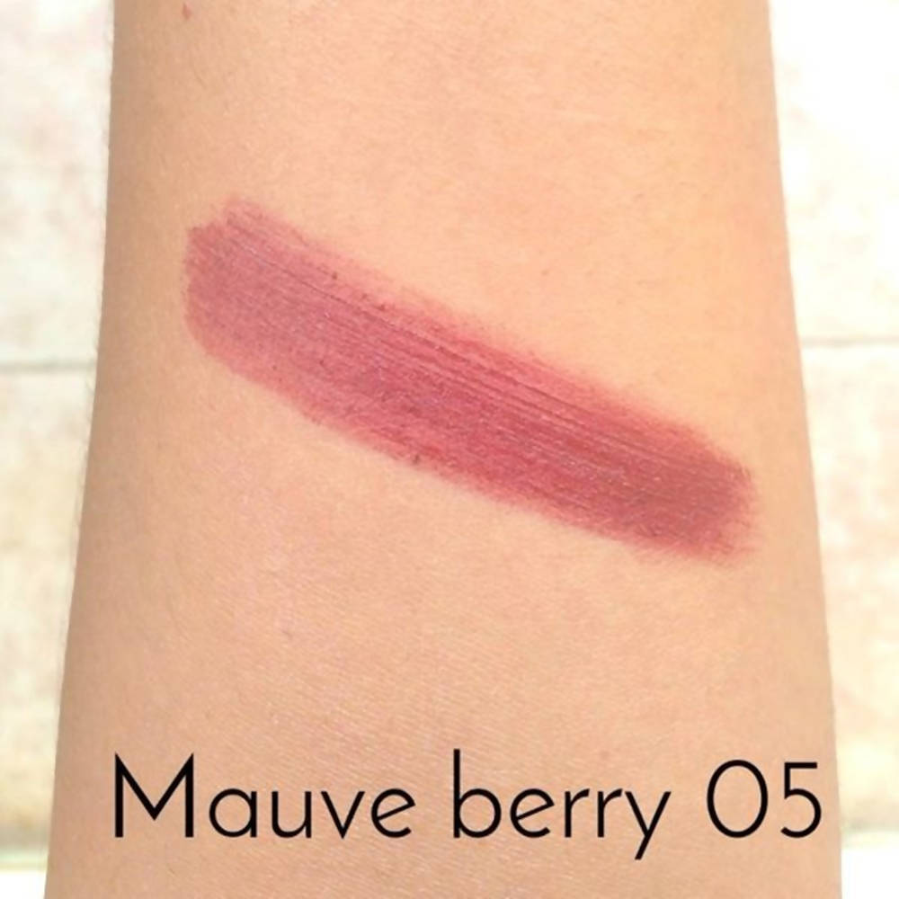 Ecoberry Handmade Natural Lip Gloss Mauve Berry 05 - Vamzn#