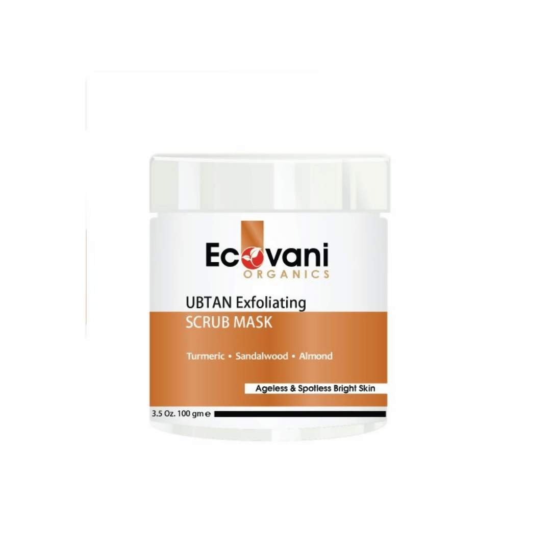 Ecovani Organics Organics Ubtan Exfoliating Scrub Mask - Vamzn#