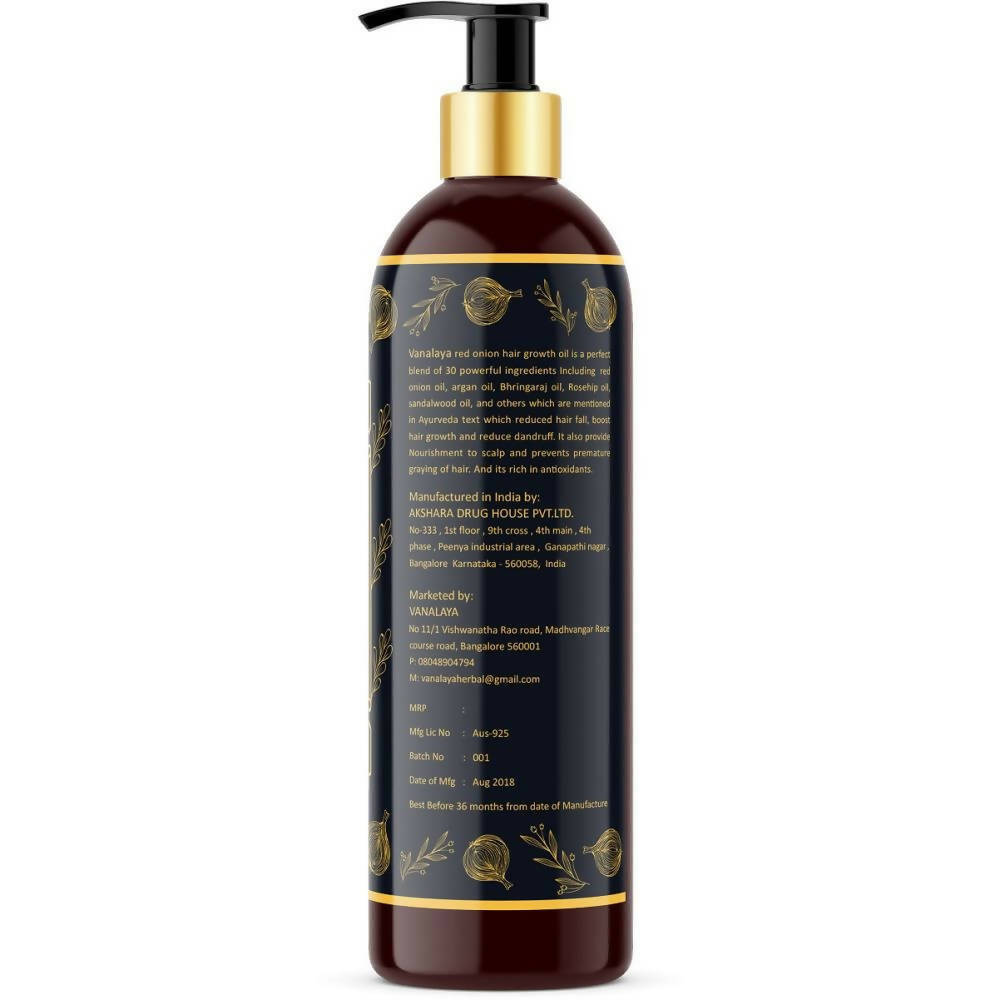 Vanalaya Onion Hair Oil