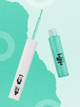 Elitty Cyan Green Pop Color Matte Finish Liquid Eyeliner - High Maintenance - Cyan Green - Vamzn#