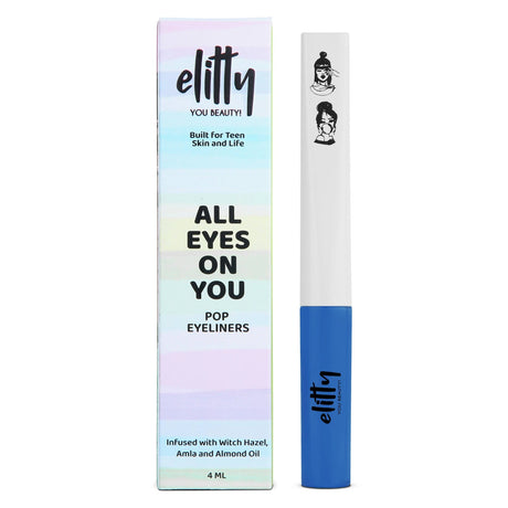 Elitty Eye Gotta Feeling - Pop Eyeliner Matte - Main Character - Dark Blue - Vamzn#