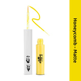 Elitty Honeycomb Yellow Pop Color Matte Finish Liquid Eyeliner - Honeycomb - Yellow - Vamzn#