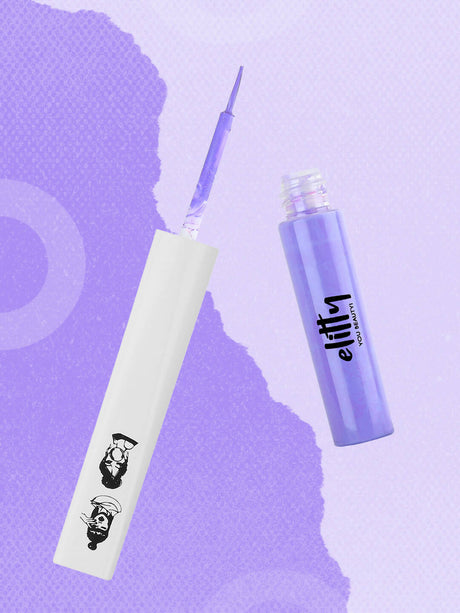 Elitty Lilac Purple Pop Color Matte Finish Liquid Eyeliner - Lilac Dreams - Purple - Vamzn#