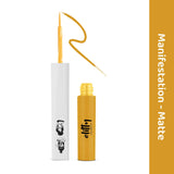 Elitty Yellow Pop Color Matte Finish Liquid - Manifestation - Yellow - Vamzn#