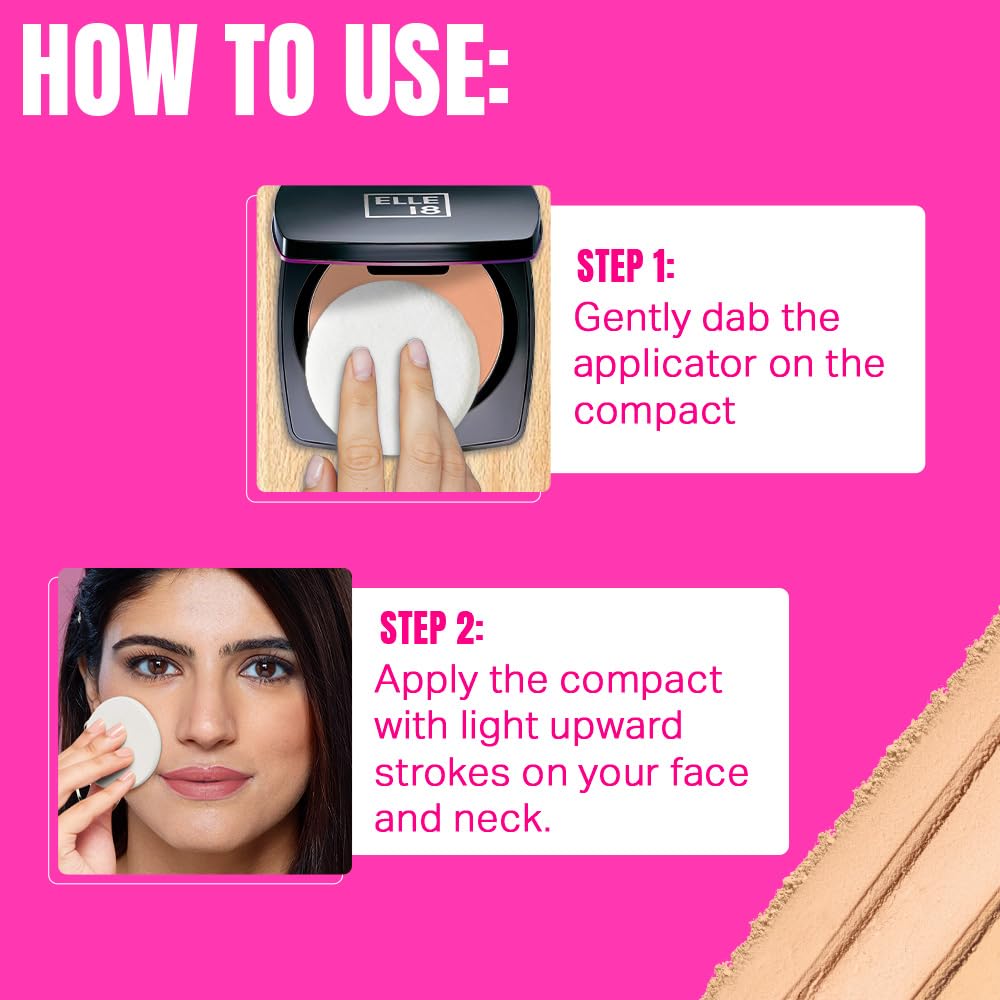 Elle 18 Lasting Glow Compact 1|| Pearl|| 9 g - Vamzn#
