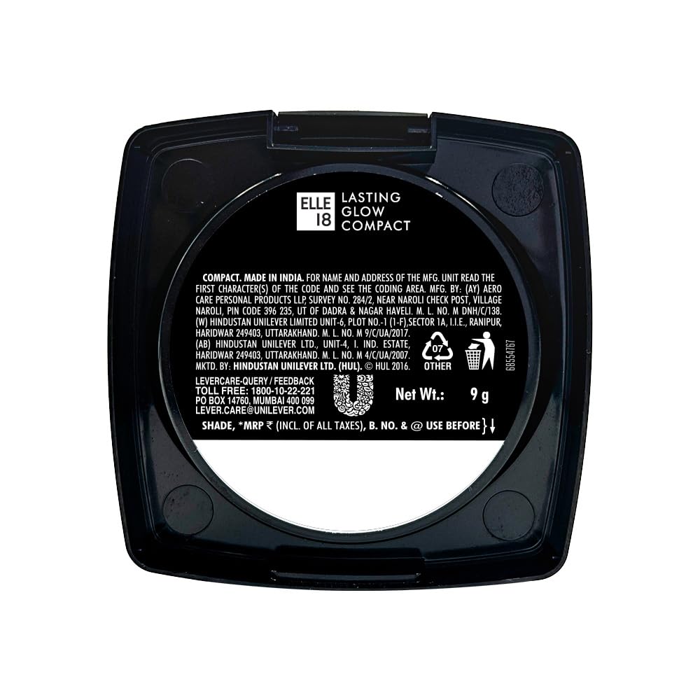 Elle 18 Lasting Glow Compact 1|| Pearl|| 9 g - Vamzn#