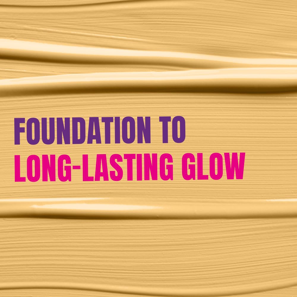 Elle 18 Lasting Glow Liquid Foundation, 03 Shell, 27 Ml Radiant Finish, Light, All - Vamzn#