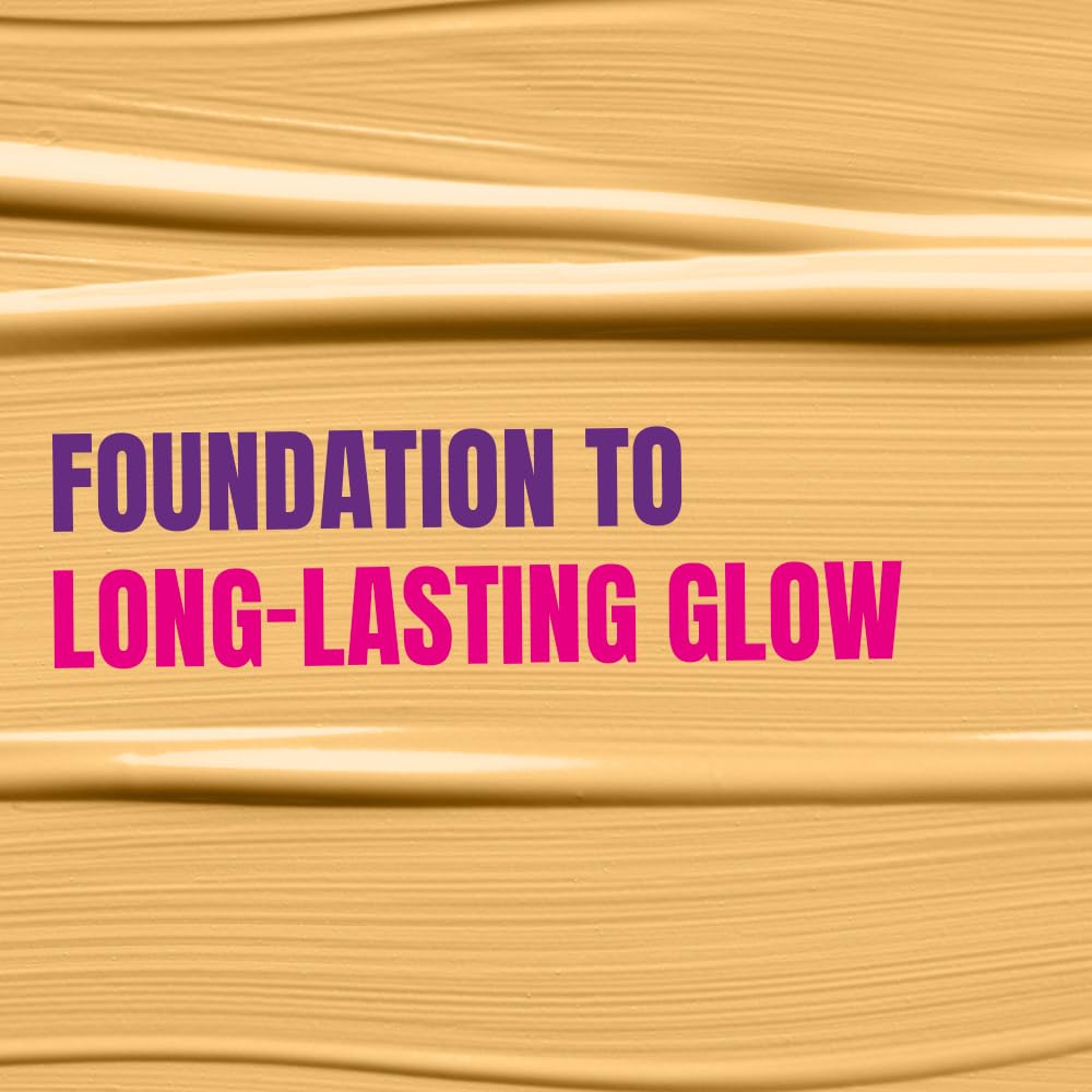 Elle 18 Lasting Glow Liquid Foundation, 03 Shell, 27 Ml Radiant Finish, Light, All - Vamzn#